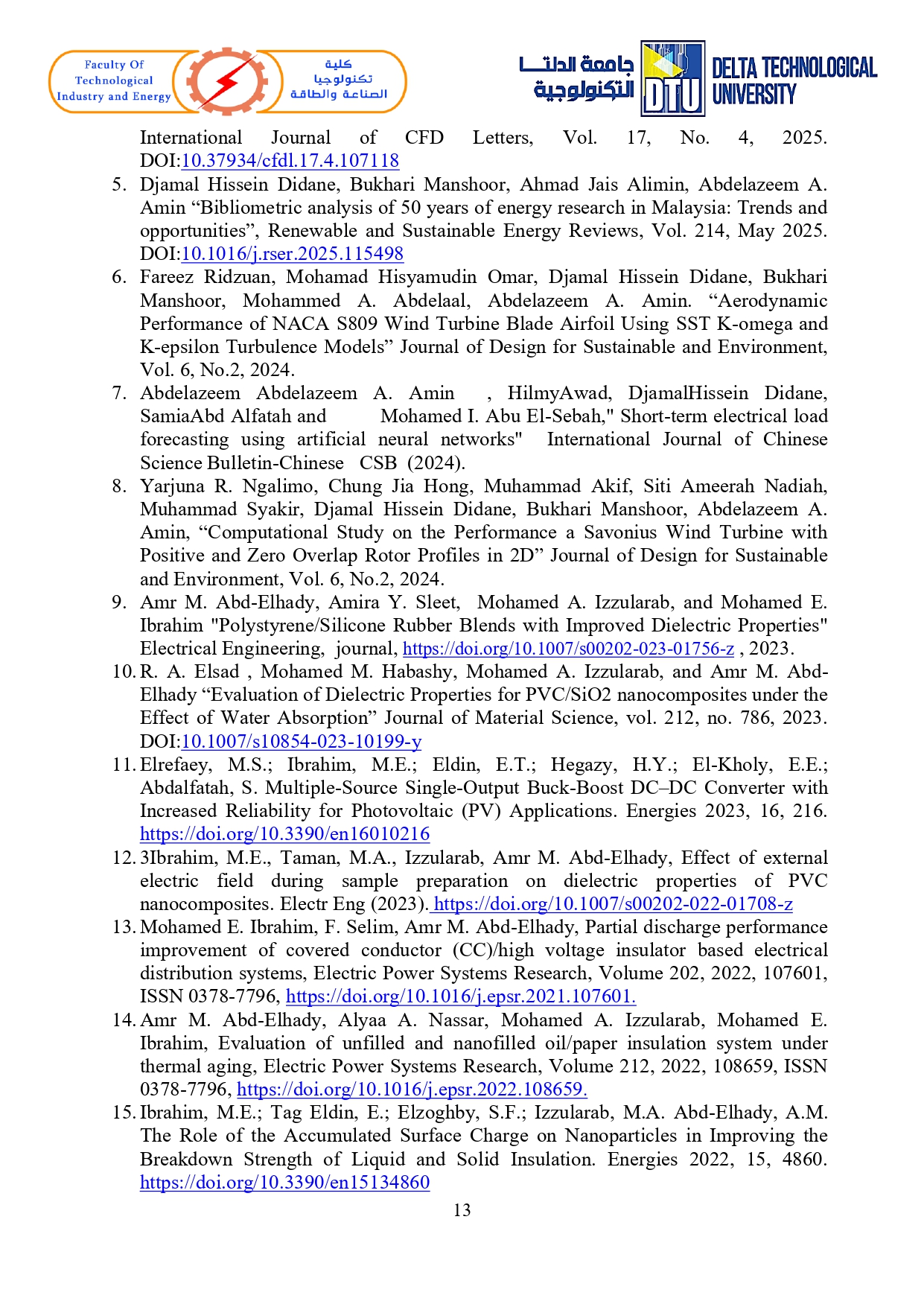 List of Publications DTU page 0013