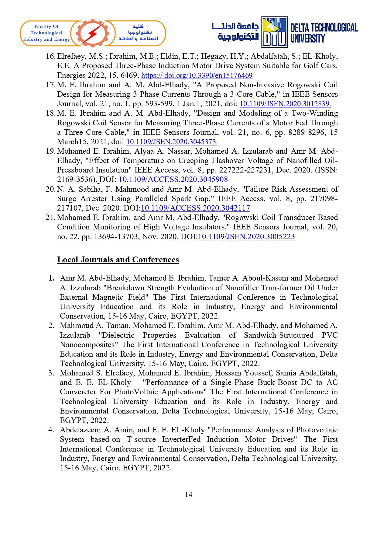 List of Publications DTU page 0014